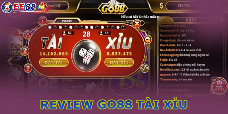 Tổng quan về Go88 tài xỉu